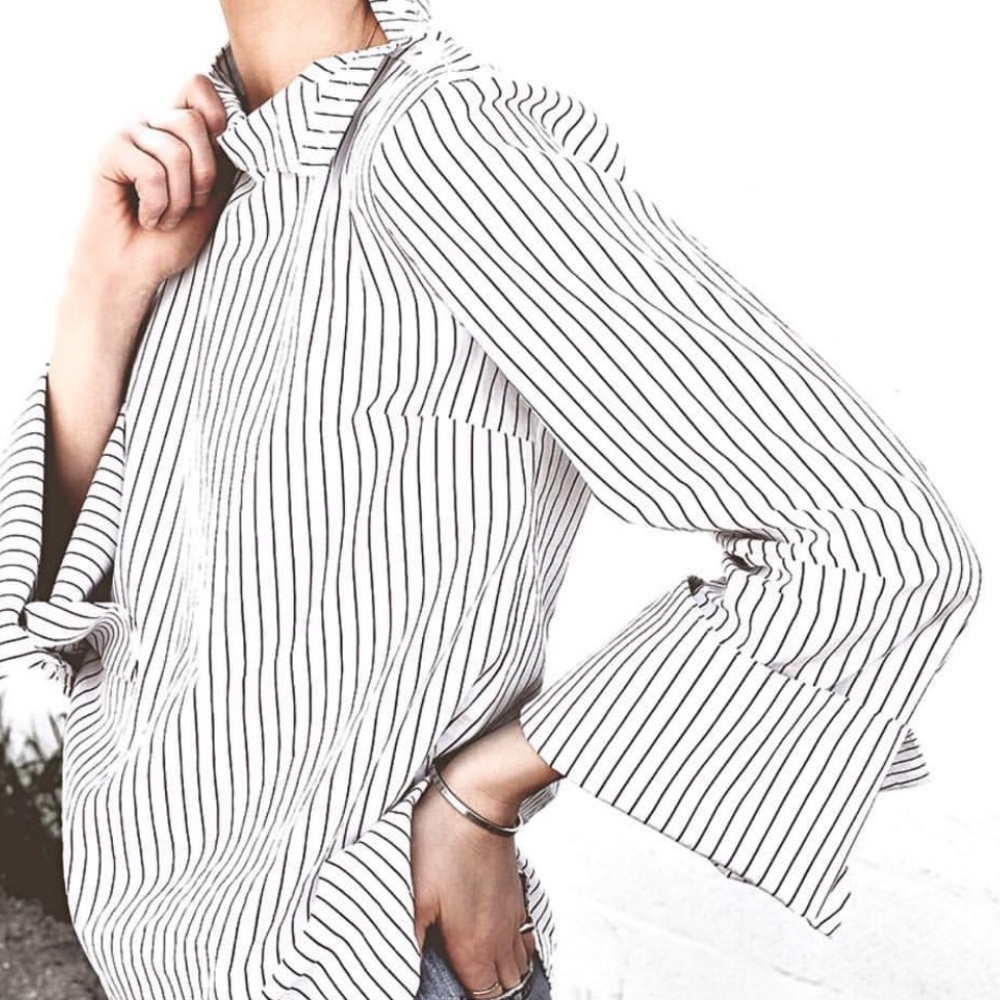 Fame and Partners striped blouse